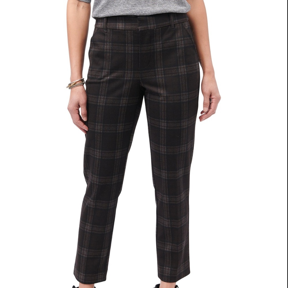Toffee Black High Rise Ponte Trouser